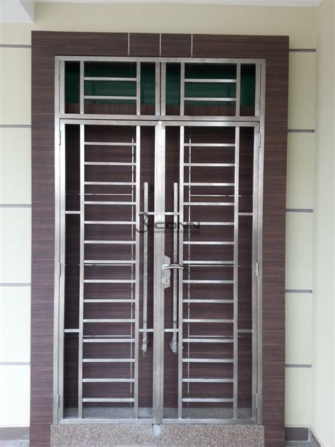 house door grills flat bar metal|metal door grill designs.